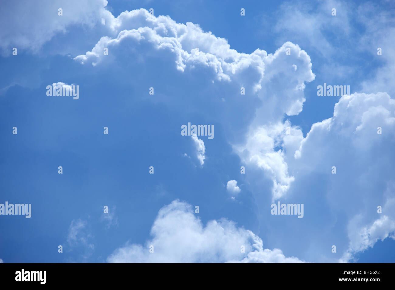 Cumulus-Wolken Stockfoto