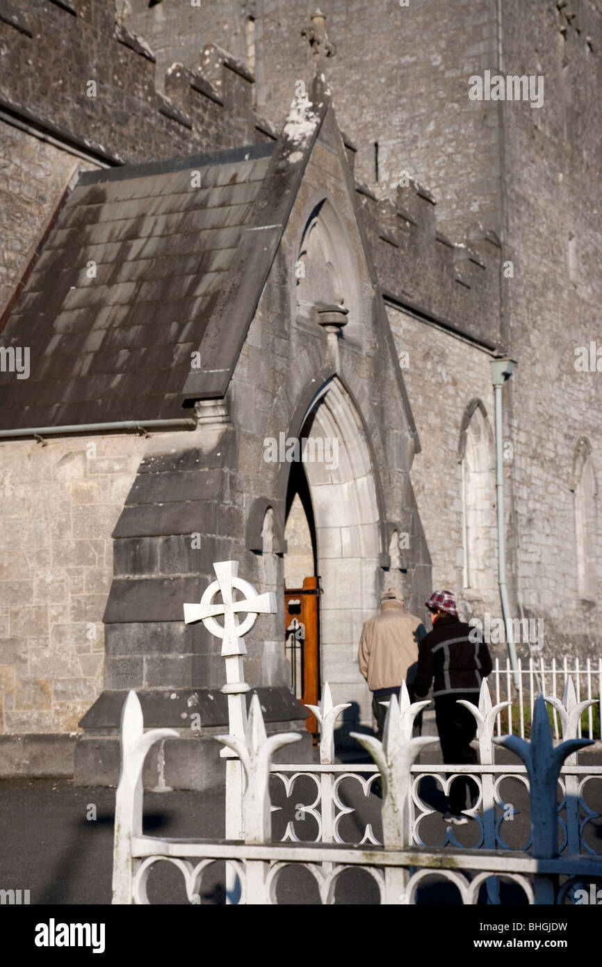 Katholische Kirche Adare Dorf Irland Stockfoto