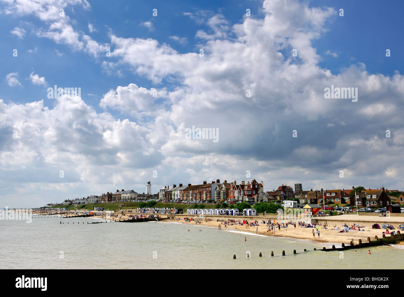Stadt am Meer - Southwold, Suffolk - England Stockfoto