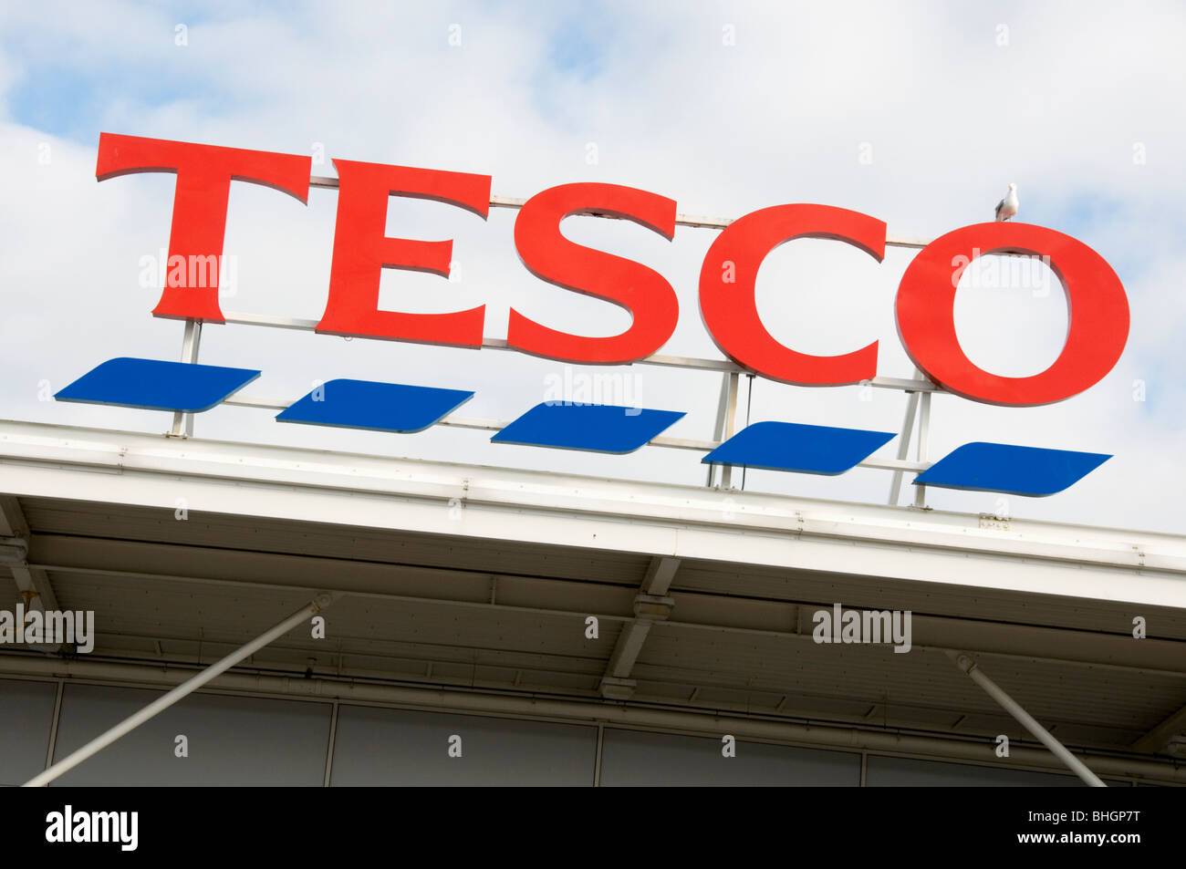 Tesco Extra Store, England Stockfoto