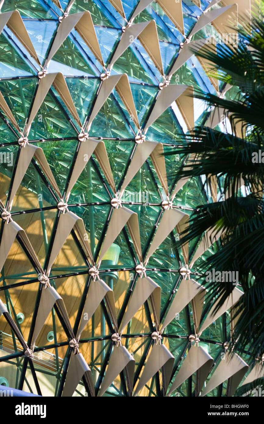 Nahaufnahme der Esplanade Theater - Singapur, Asien Stockfoto