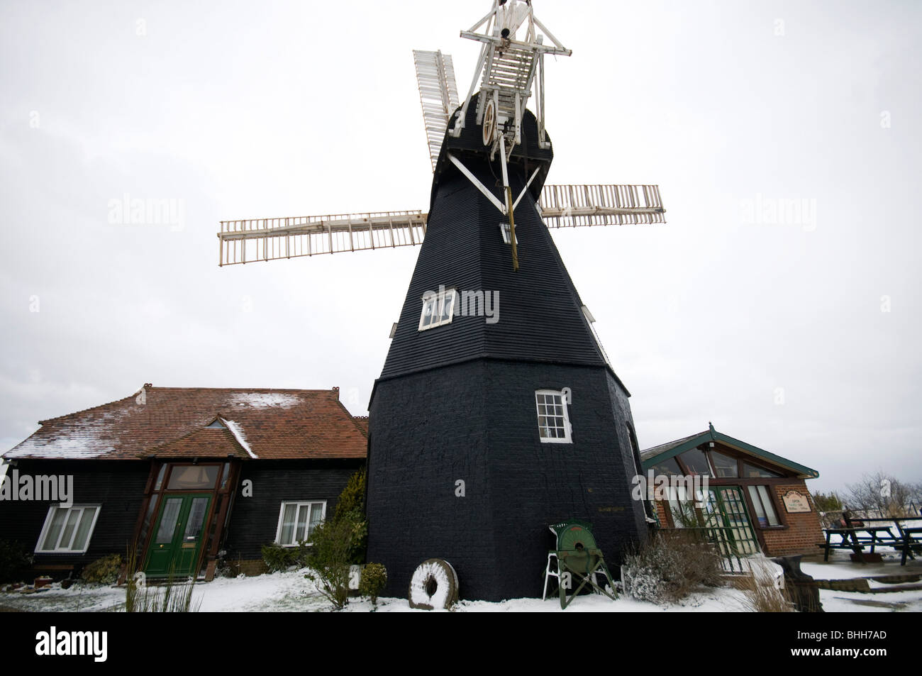 Sarre Windmühle Kent England uk Stockfoto