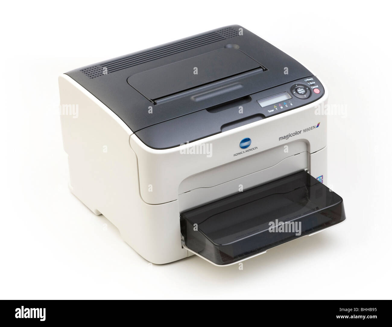 Konica Minolta Magicolor 1650EN Farblaserdrucker Stockfoto