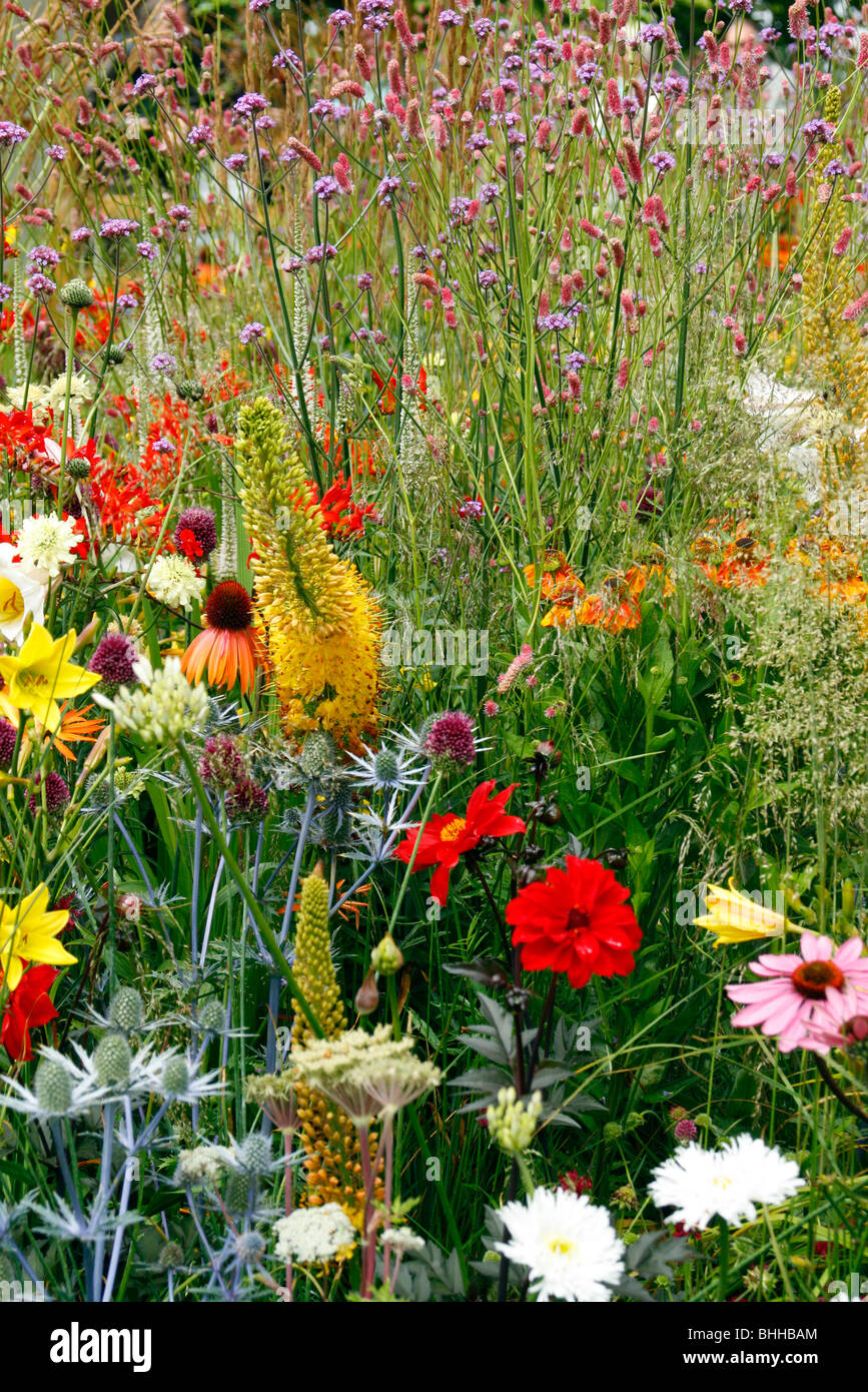 Sadolin Natur Nurture Garten - Philippa Pearson Hampton Court 2009 gesponsert von Sadolin, Champion Holz, Arcangel, Tiga Stockfoto