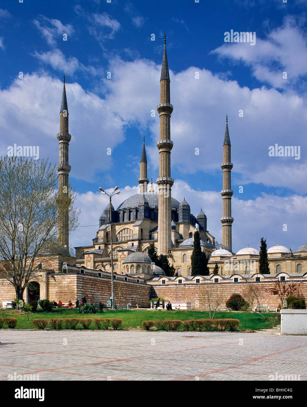 Selimiye Moschee in Edirne-Türkei. Diese Moschee wurde im Auftrag von Sultan Selim II. und wurde von den Architekten Sinan erbaut Stockfoto