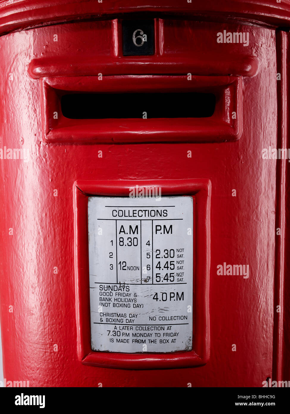 Briefkasten Säule Postbrief Königliche Post Office PT Stockfoto