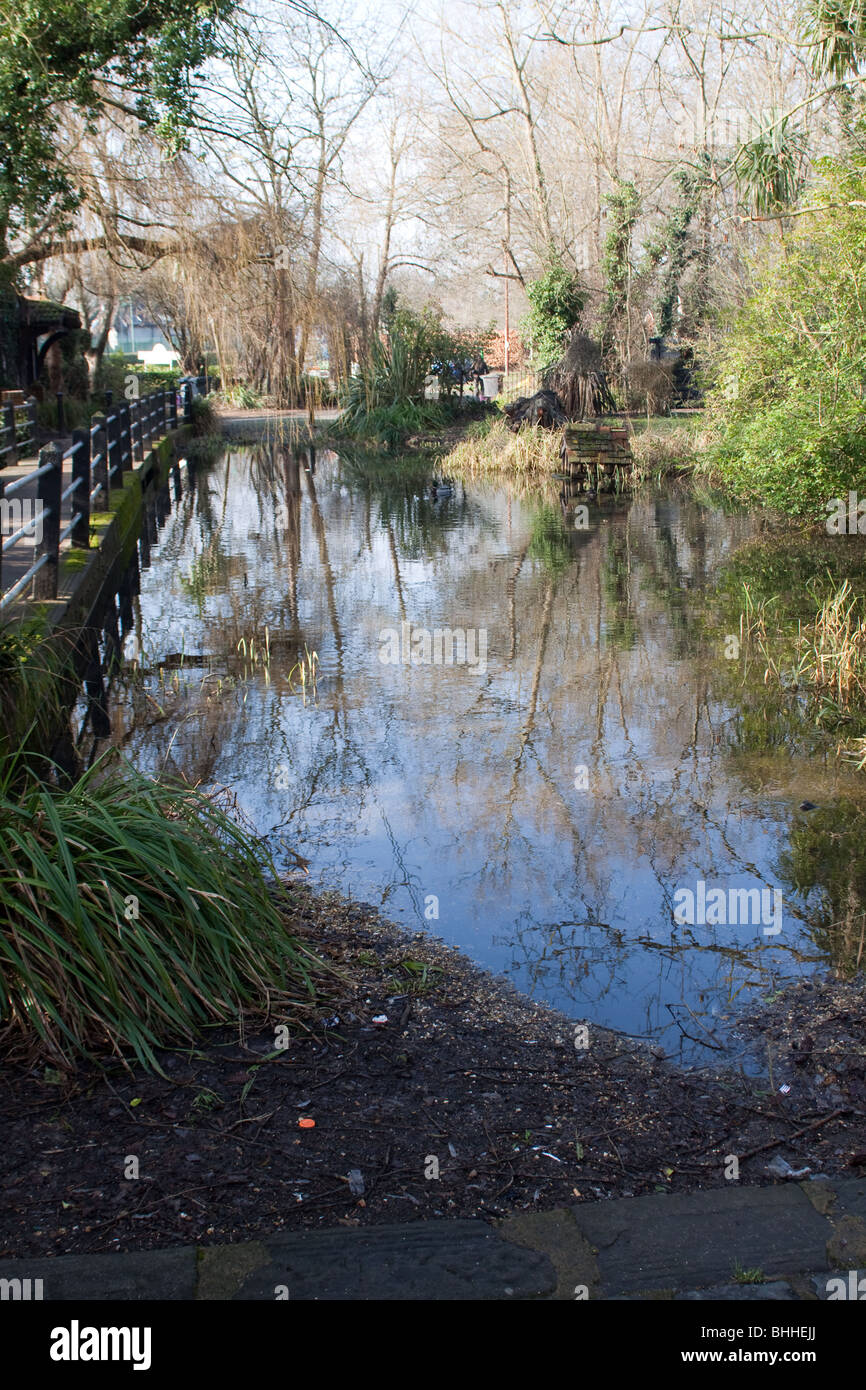 Ford in Wraysbury Stockfoto