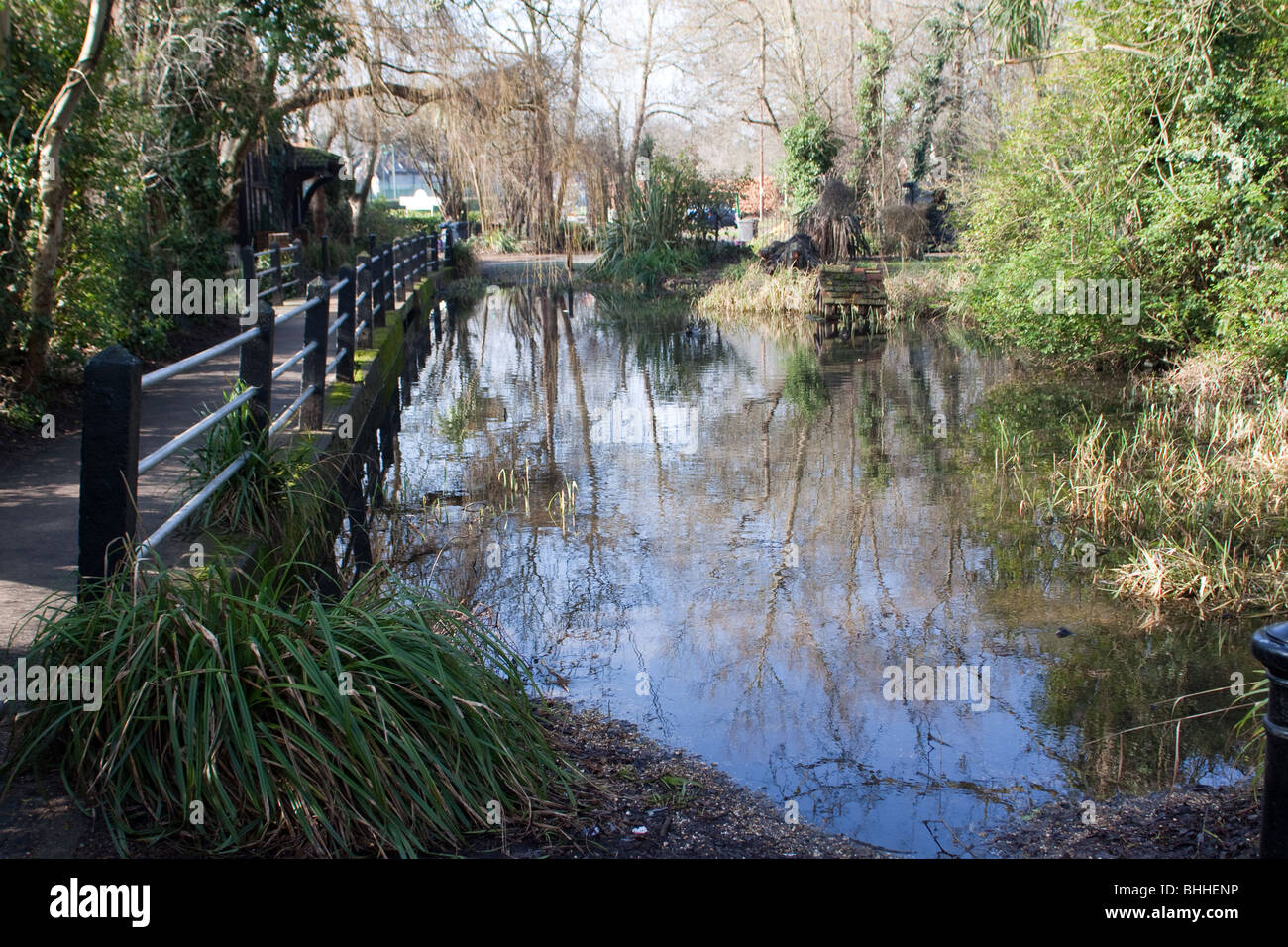 Ford in Wraysbury Stockfoto