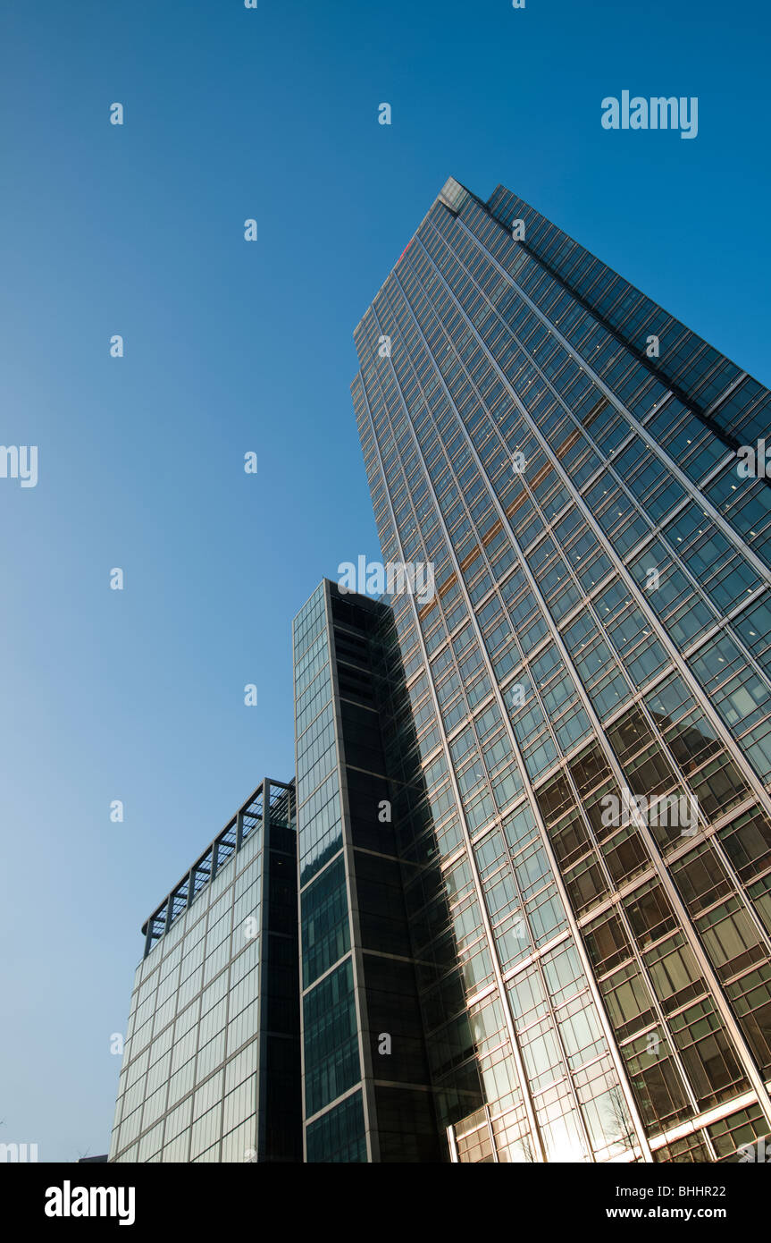 Canary Wharf Towers Stockfoto