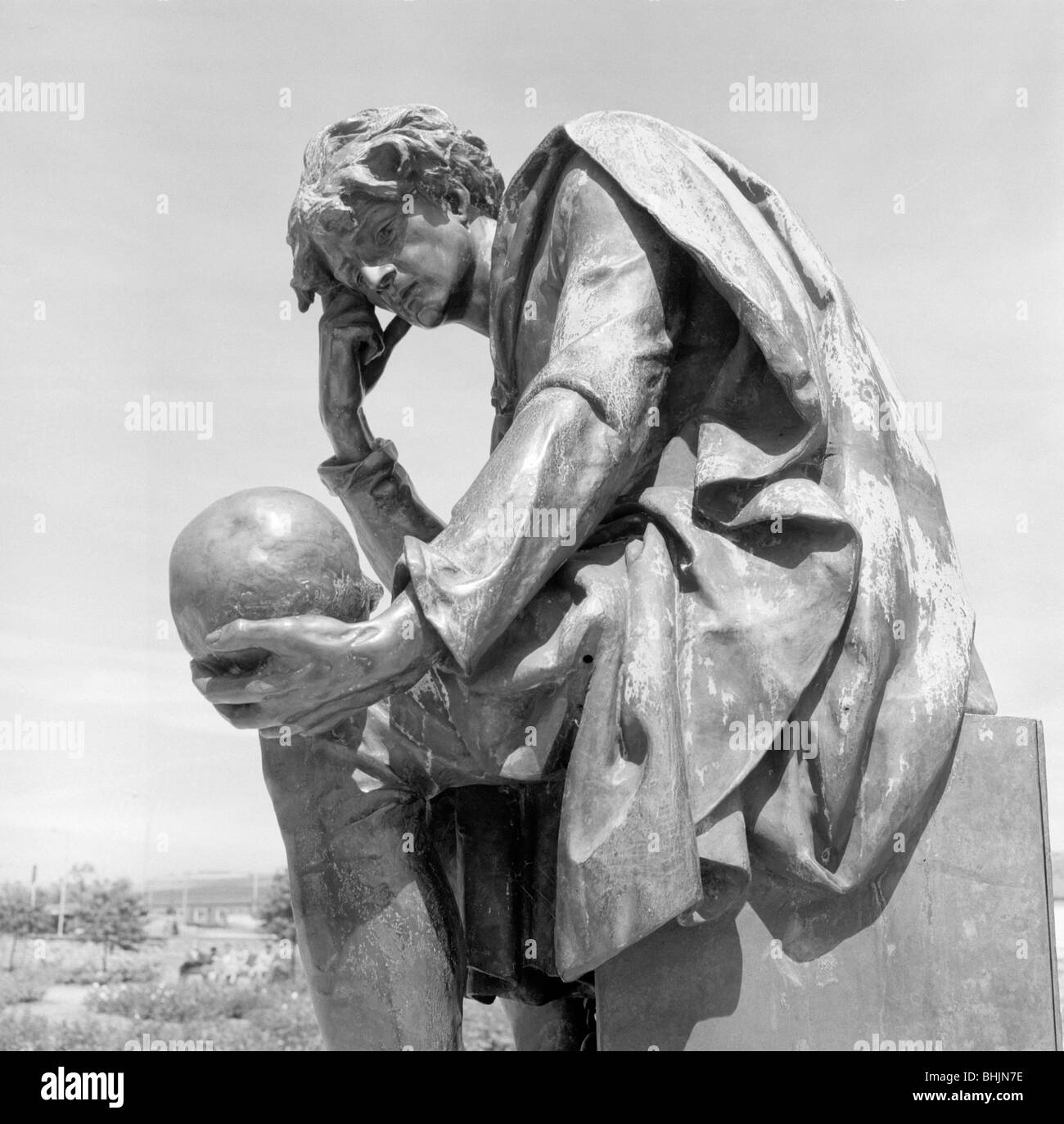 Shakespeare-Denkmal, Stratford Warwickshire, 1945-1980. Künstler: Eric de Maré Stockfoto