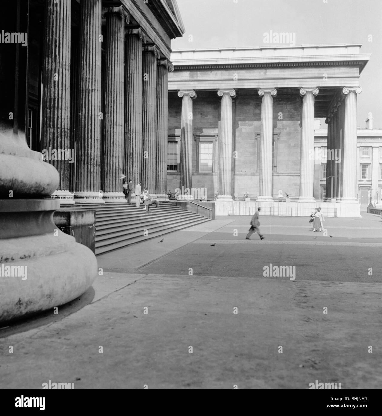 Das britische Museum, Great Russell Street, London, 1945-1980. Künstler: Eric de Maré Stockfoto