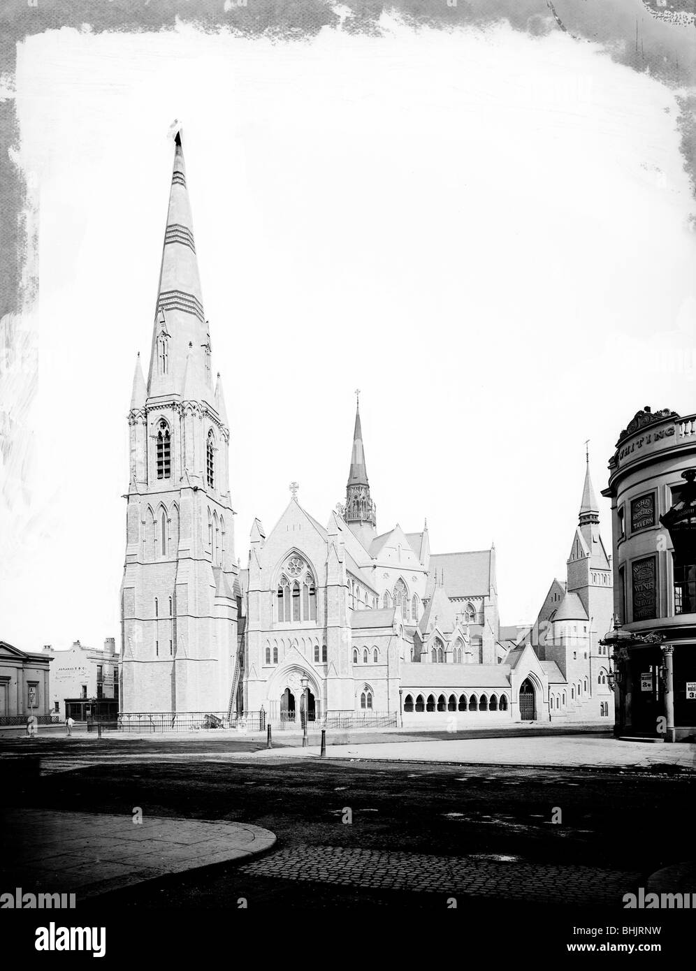 Neue Kapelle in Surrey, Westminster Bridge Road, Lambeth, London, c1876-1900. Künstler: York & Sohn Stockfoto