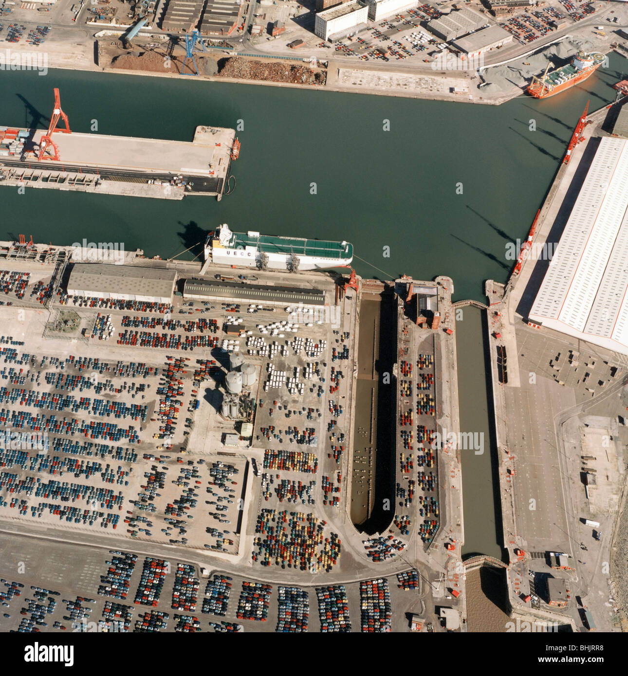 Avonmouth Docks, Bristol, 2001. Künstler: EH/RCHME-Fotografin Stockfoto