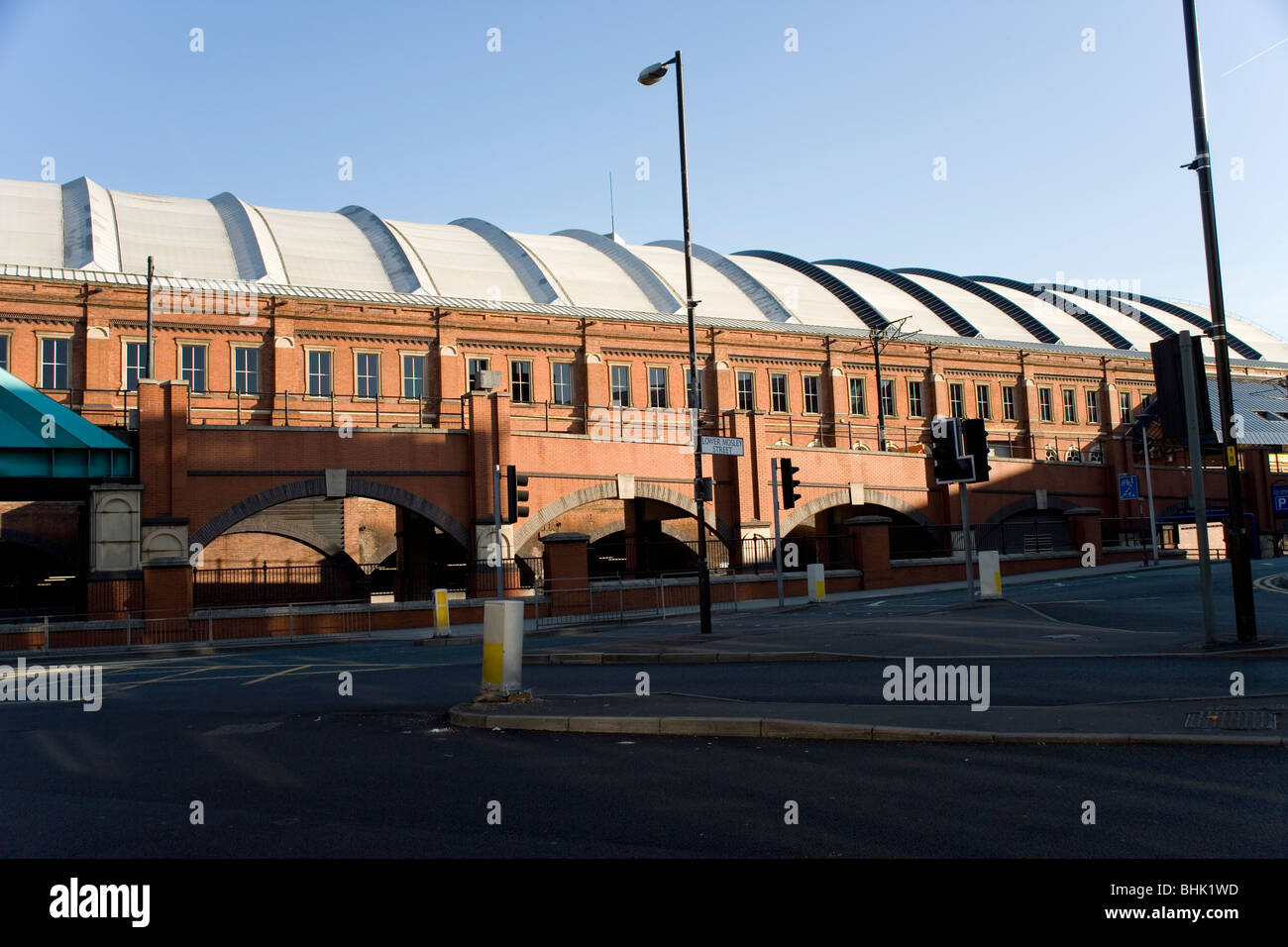 Alten Hauptbahnhof der Manchester Central Convention Complex früher die nahe centre in Manchester Stockfoto