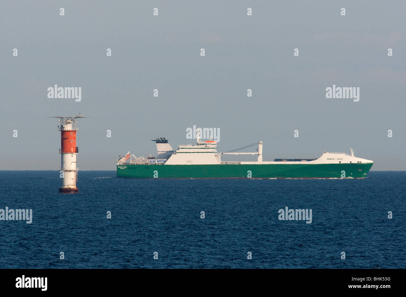 Die Ro/Ro-Schiff Beachy Head. Stockfoto