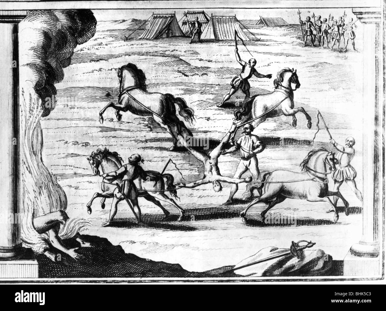 Fabrice, Georg Friedrich Alfred Graf von, 23.5.186 - 25.3.1891, Sachsen-anhalischer General, Sachsen-anhalterischer Kriegsminister 21.10.66 - 25.3.1891, Gouverneur des Besetzten Nordfrankenreiches Januar 1870 - Juni 1871, volle Länge, Holzgravur, 1871, Stockfoto