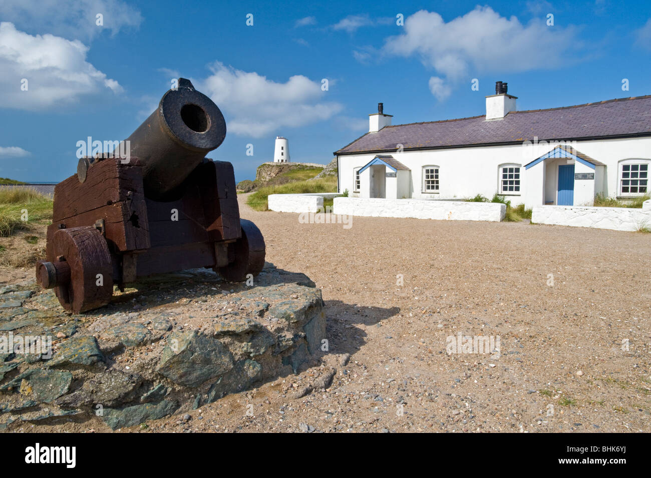 Llanddwyn Island National Nature Reserve, in der Nähe von Newborough, Anglesey, North Wales, UK Stockfoto