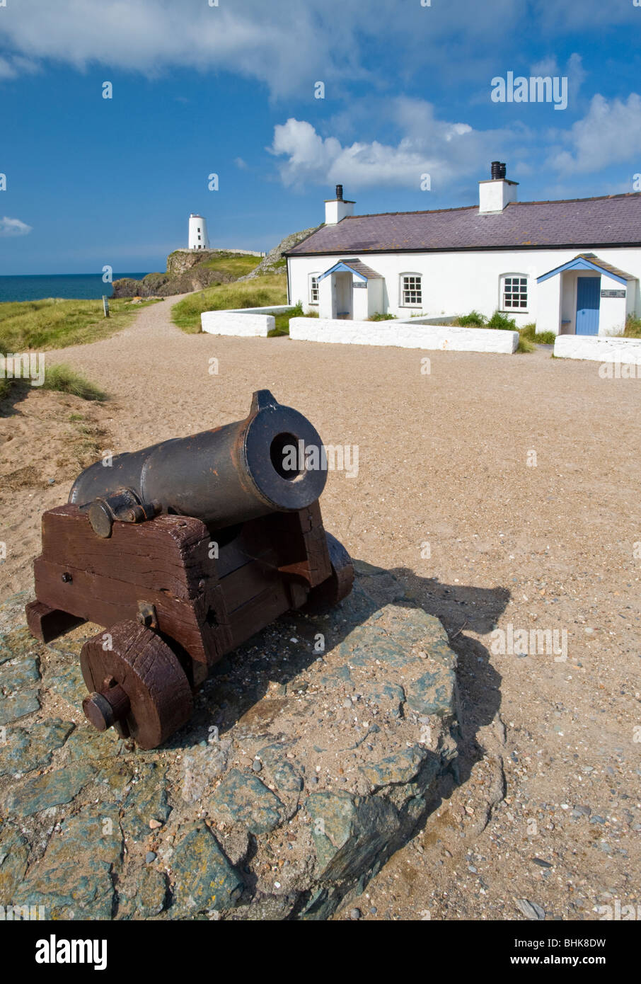 Llanddwyn Island National Nature Reserve, in der Nähe von Newborough, Anglesey, North Wales, UK Stockfoto