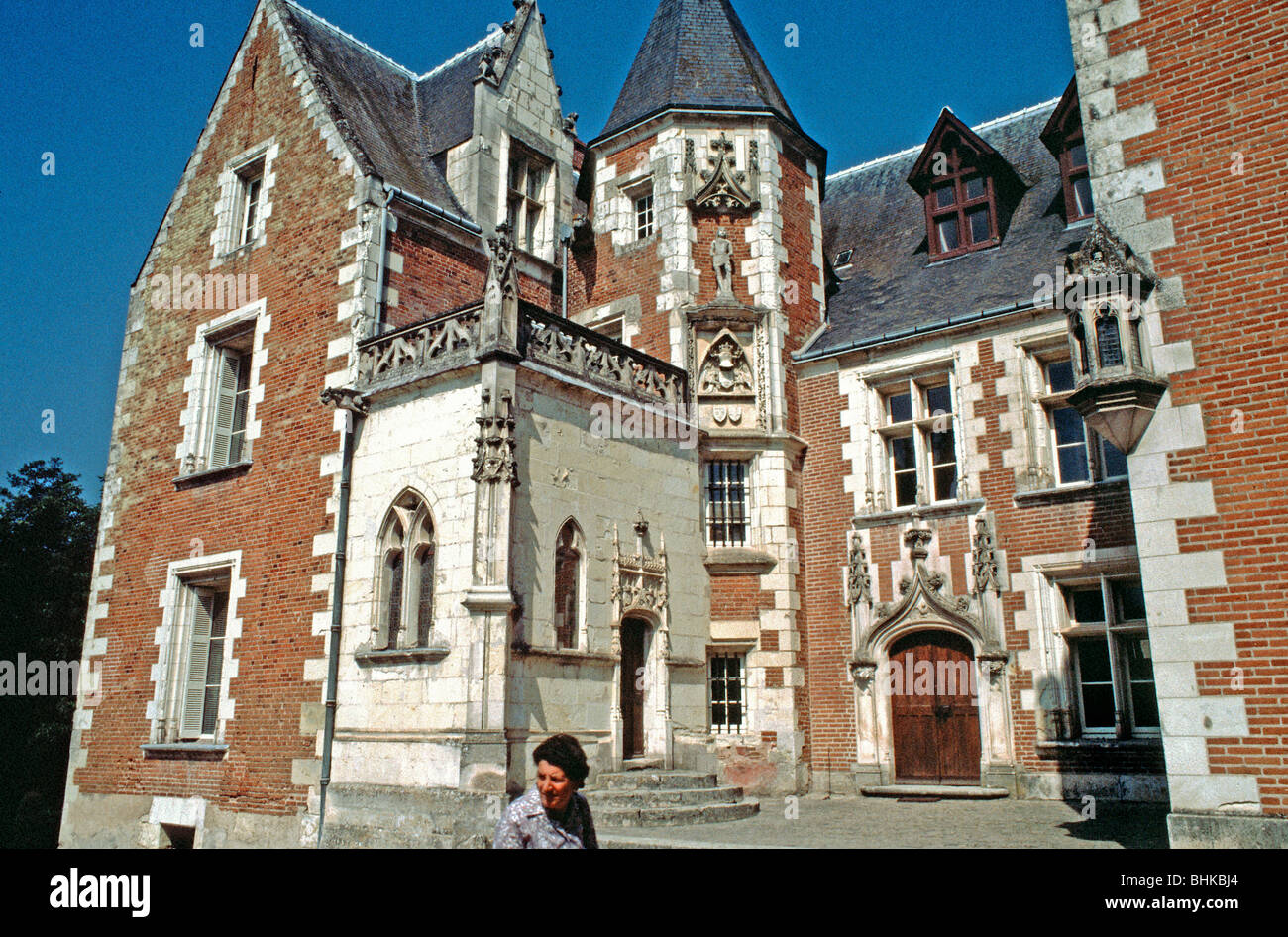 AMBOISE, Loiretal, Frankreich - Renaissance-Schloss "Clos ...