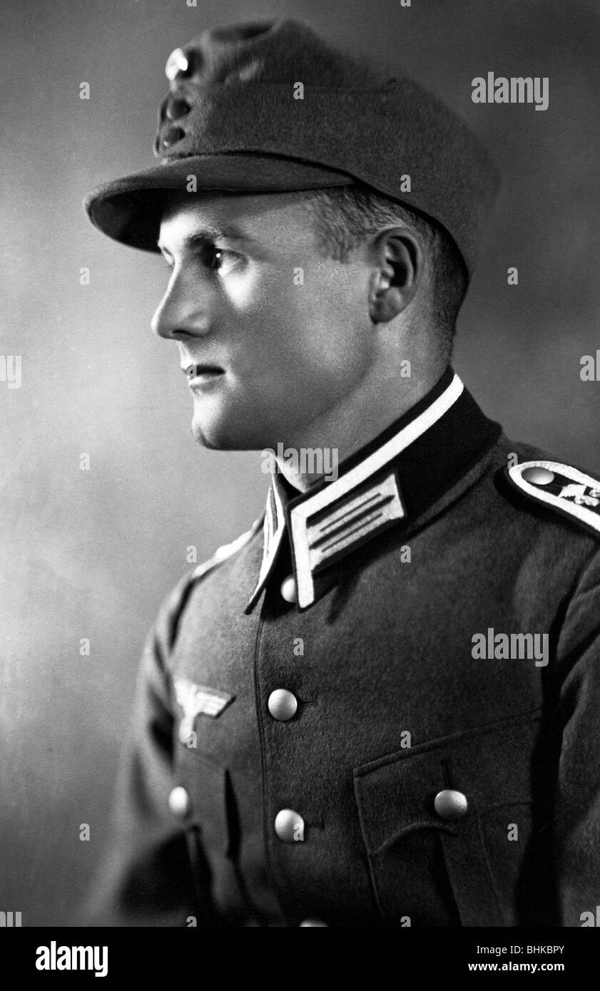 Nationalsozialismus/Nationalsozialismus, Militär, Armee, Oberfeldwebel (Stabsleiter) der Gebirgstruppen, Gebirgsjaeger-Regiment (Gebirgs-Regiment) 99, Sonthofen, Porträt, ca. 1939, Wehrmacht, Deutschland, Drittes Reich, 20. Jahrhundert, historisch, historisch, Soldat, Soldaten, Kleideruniform, Uniformen, NCO, NCOs, Gebirgsjager, 1930er Jahre, Birger, 40er Jahre, 40er Jahre Stockfoto