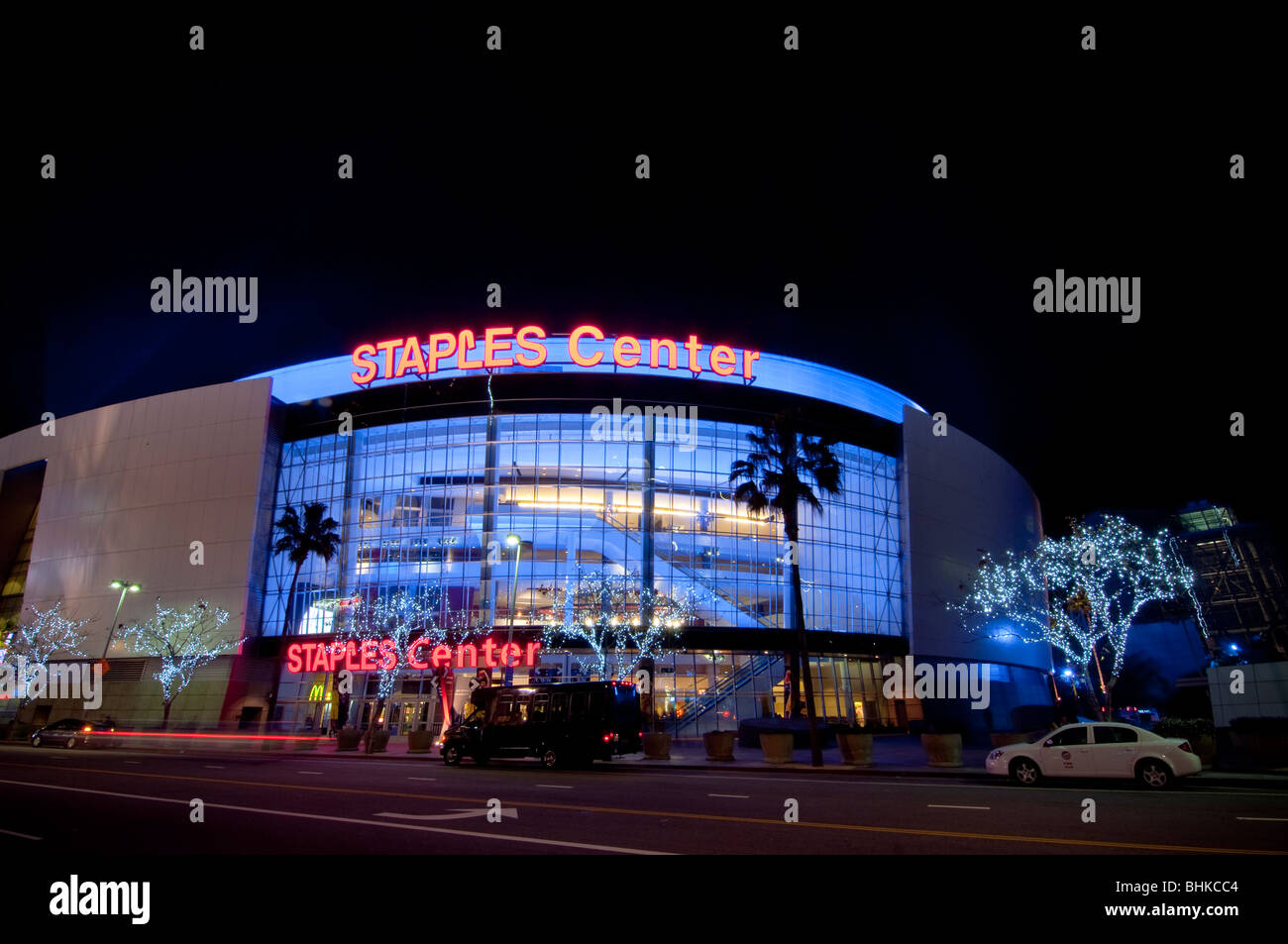 Staples Center in Los Angeles Stockfoto