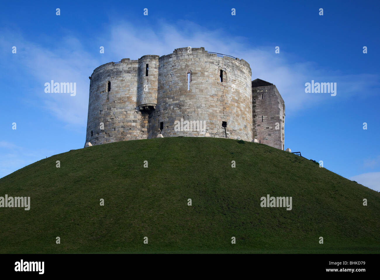 Cliffords Turm York Yorkshire Stockfoto