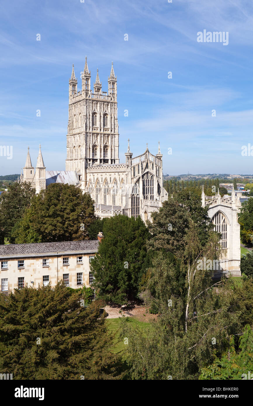 Gloucester Cathedral, Gloucestershire Großbritannien Stockfoto