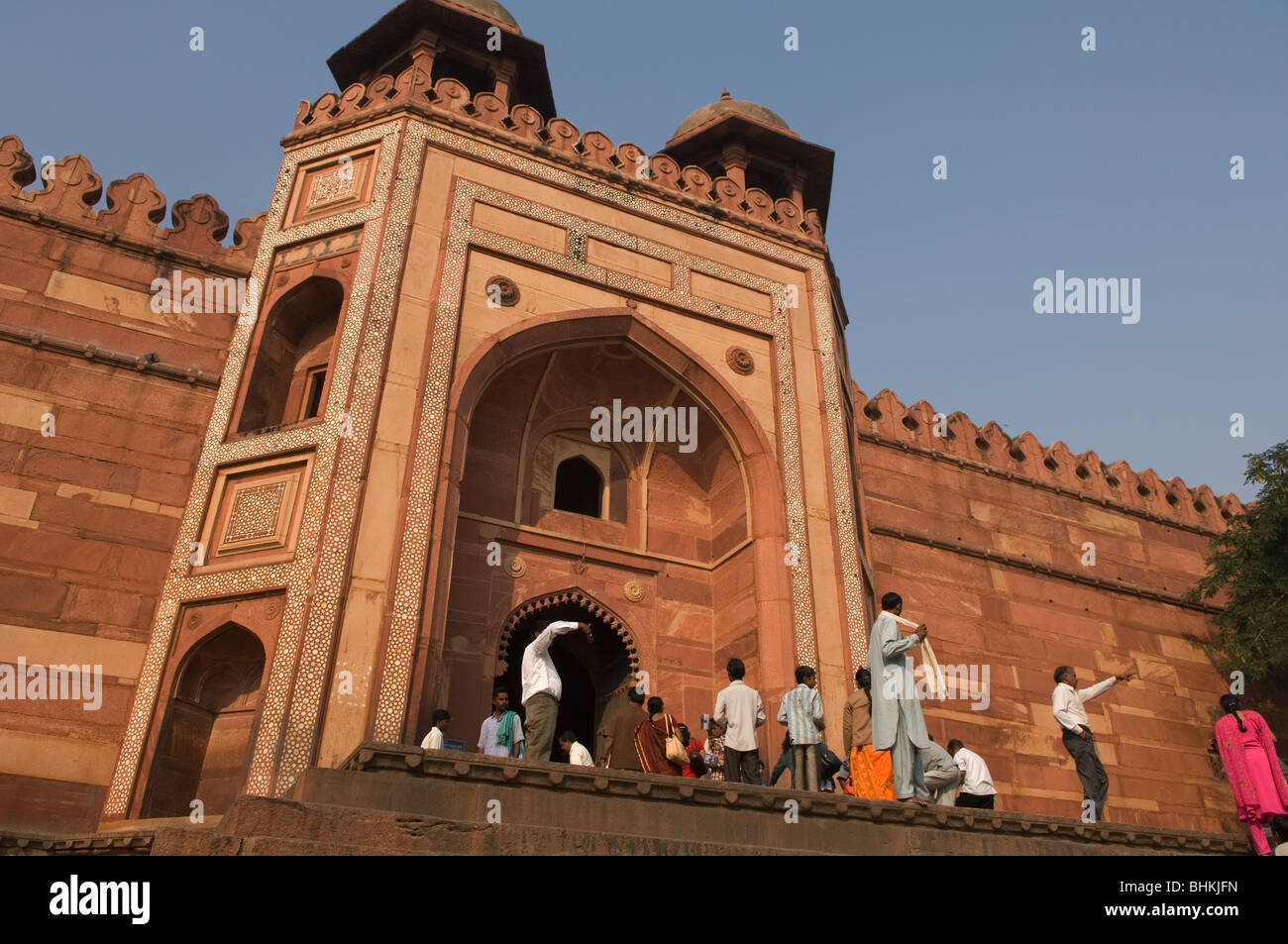 Fatehpur Sikri, in der Nähe von Agra, Uttar Pradesh, Indien Stockfoto