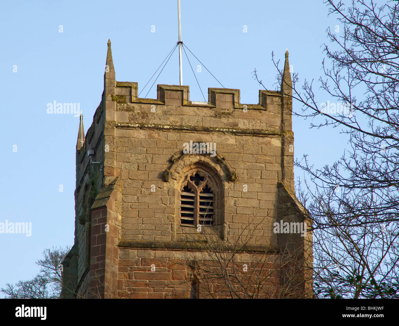 Pfarrkirche - Kirche von england Stockfoto