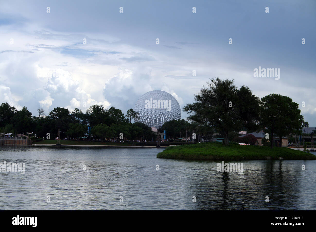 Raumschiff Erde Epcot, Orlando Florida USA Stockfoto