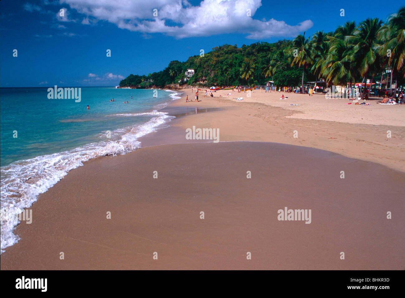 Karibik-Strand, Aguadilla, Puerto Rico Stockfoto