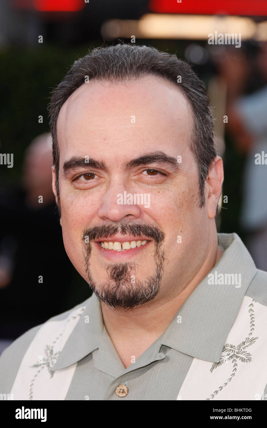 DAVID ZAYAS TROPIC THUNDER LOS ANGELES CA USA PREMIERE 11. August 2008 Stockfoto