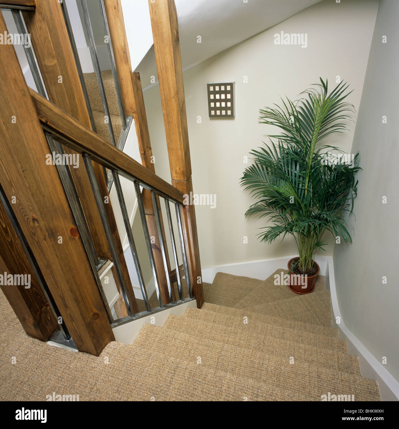 Interiors Stairs Staircases Traditional Stockfotos Interiors