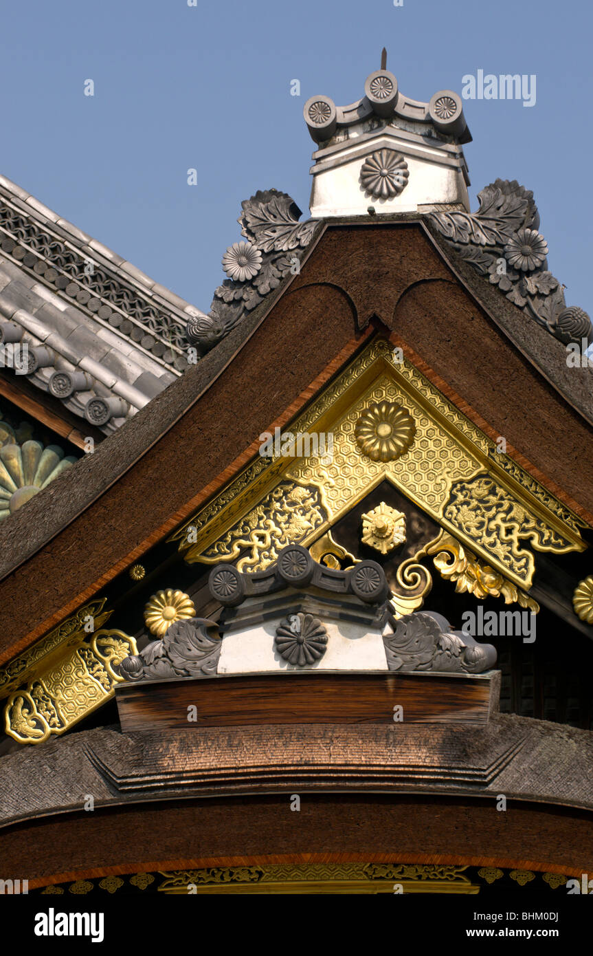 Nijo Burg, Kyoto, Japan Stockfoto