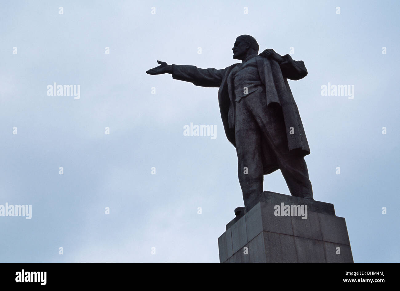 Skulptur von Lenin, Bischkek, Kirgisistan Stockfoto
