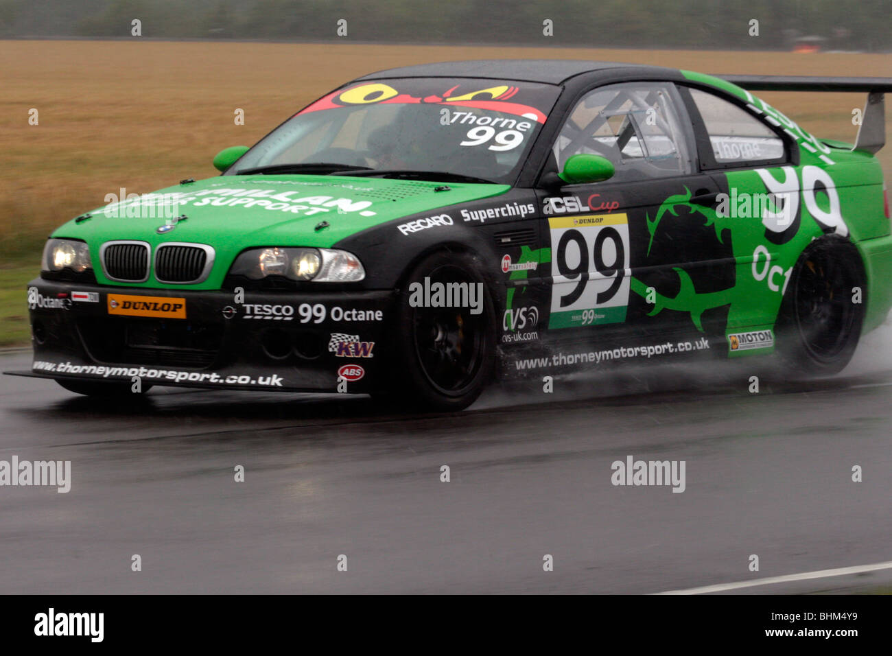 CSL Cup Rennen in Castle Combe des 18./19. Juli 2009 Stockfoto