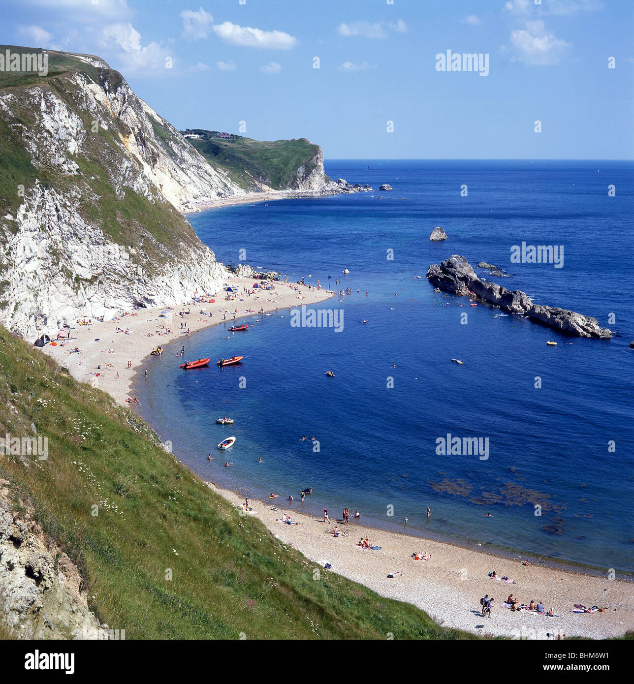 Mann O'War Cove, Dorset, England, Vereinigtes Königreich Stockfoto