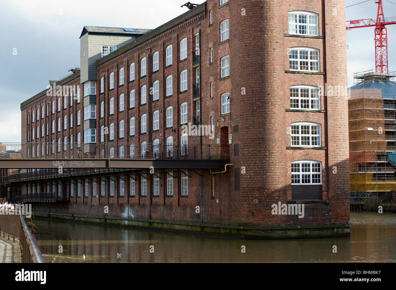 Ehemaligen Rowntree Mackintosh Fabrik nun verwandelte sich in Büros zu vermieten, York North Yorkshire UK Stockfoto