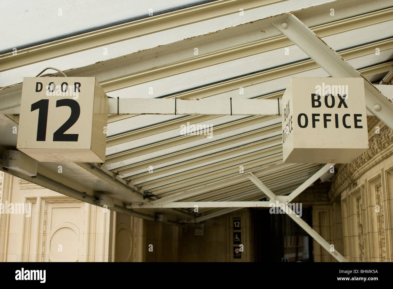 Royal Albert Hall Box Office Stockfoto