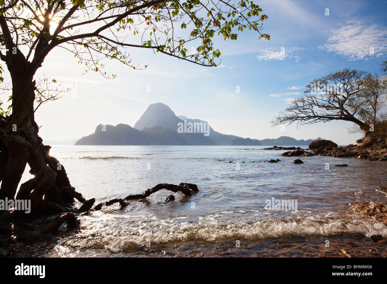 Cadlao Insel von El Nido; Bacuit Archipels; Palawan; Philippinen. Stockfoto