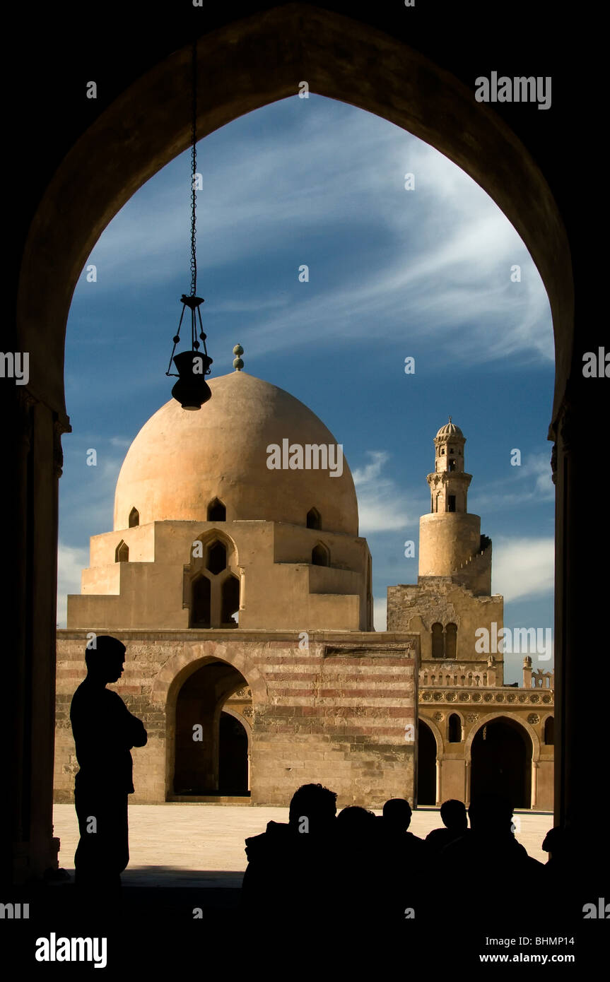 IbnTulunMoscheeKairoÄgypten Stockfotografie Alamy