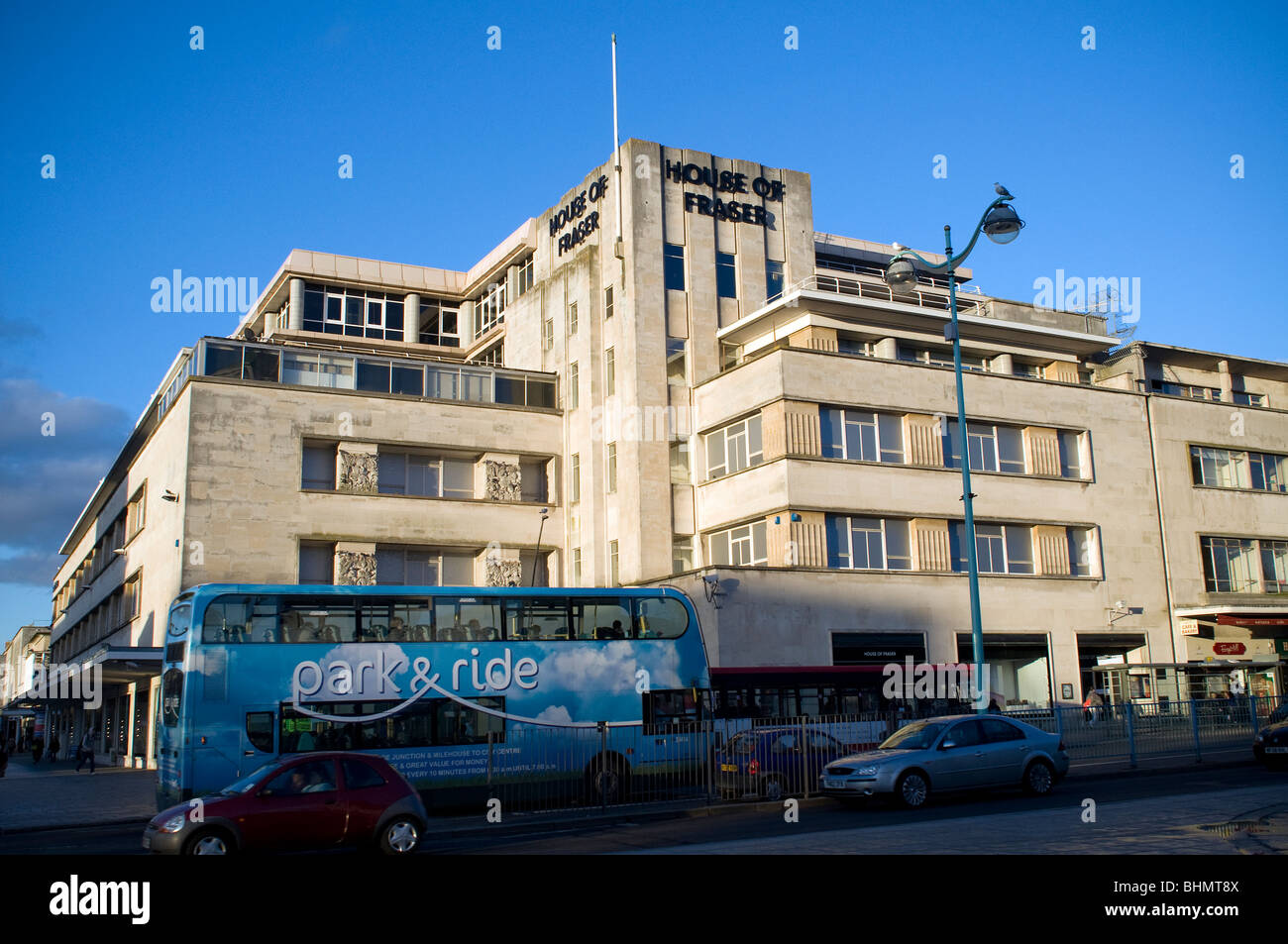 House of Fraser im Stadtzentrum von Plymouth Stockfoto