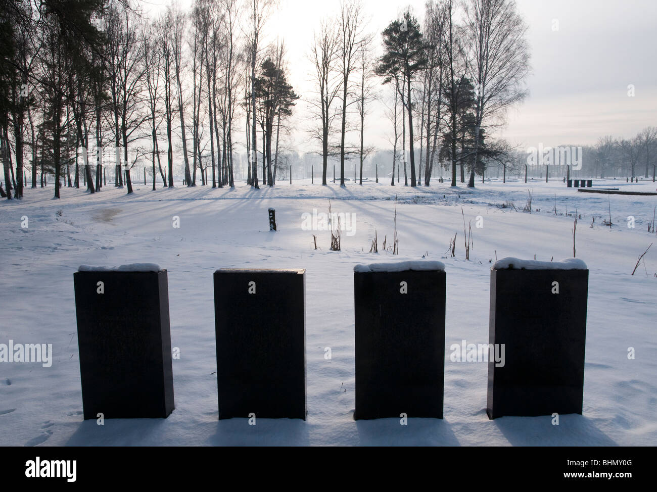Auschwitz Birkenau Gedenkstein Stockfotos und bilder Kaufen Alamy