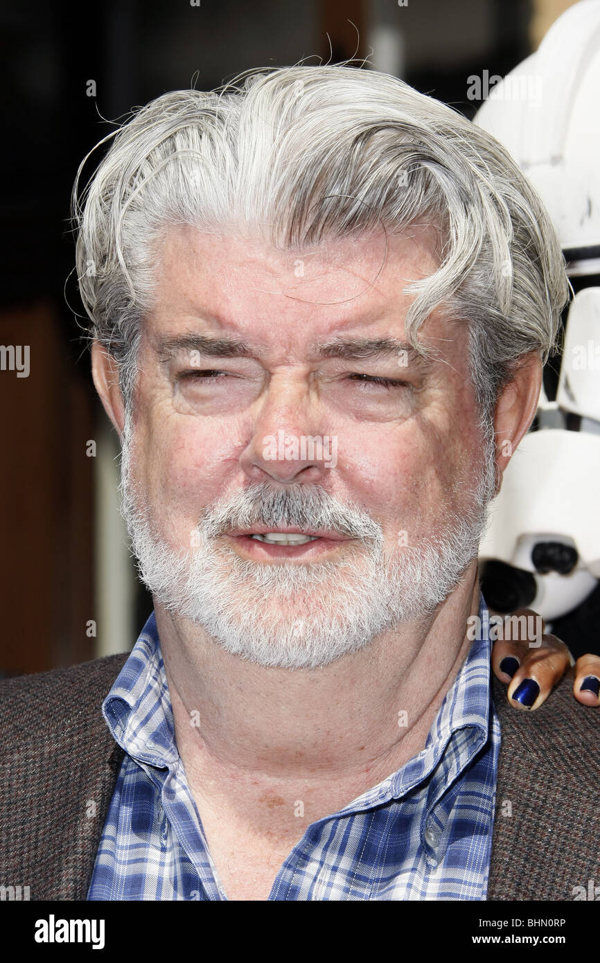 GEORGE LUCAS STAR WARS: Die Klon Kriege US PREMIERE HOLLYWOOD LOS ANGELES USA 10. August 2008 Stockfoto