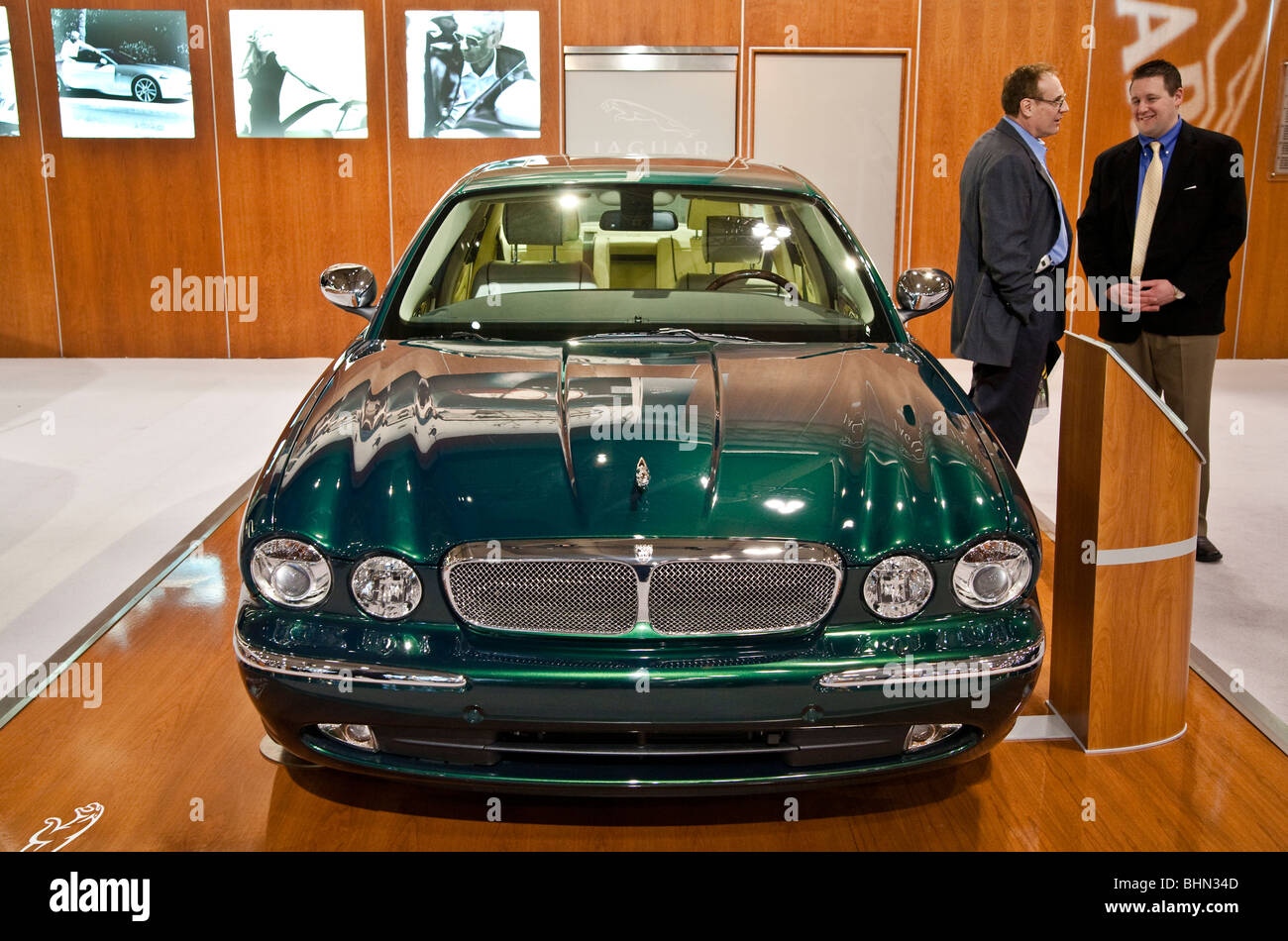Jaguar-Stand auf der Toronto AutoShow 2006 Stockfoto