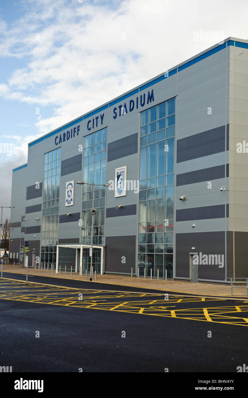 Cardiff City Club neue Fußballstadion, Cardiff Wales UK Stockfoto
