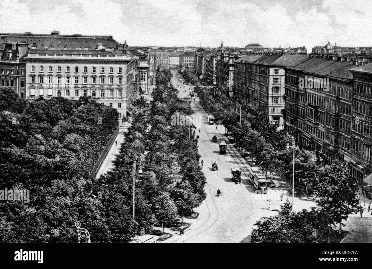 Geographie/Reisen, Österreich, Wien, Ringstraße, Opernring, ca. 1910, historisch, historisch, 20. Jahrhundert, Straße, Straßen, Allee, Boulevard, 1917 - 1920, Kaiser-Karl-Ring, Mitteleuropa, Innenstadt, Mittelstadt, Innenstadt, Innenstadt, Stadtzentrum, Stadtkern, Verkehrsaufkommen, Hauptstadt, Metropole, Menschen, 1910er Jahre, Stockfoto