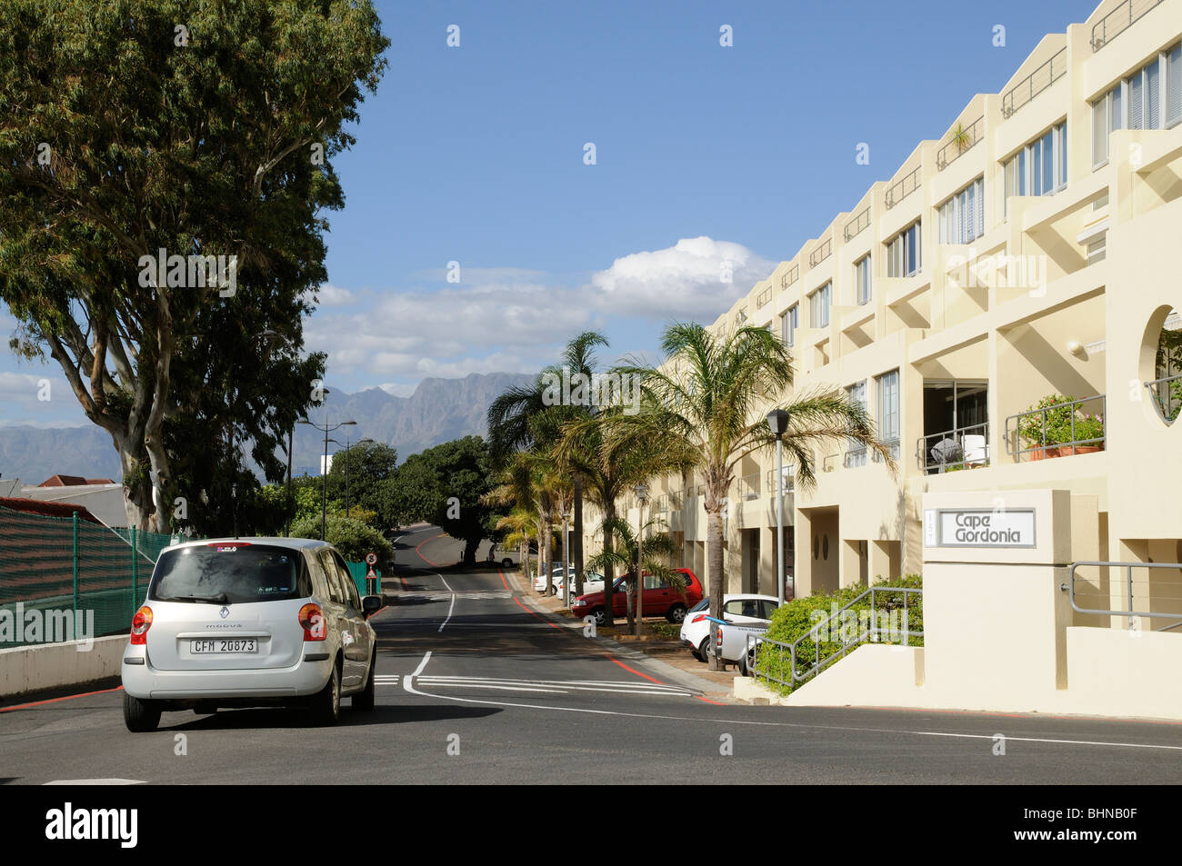 Gordons Bay Südafrika ein Badeort und Wohnstadt Süd Afrika am besten gelegenen Resorts an der False Bay im Cape Prov Stockfoto