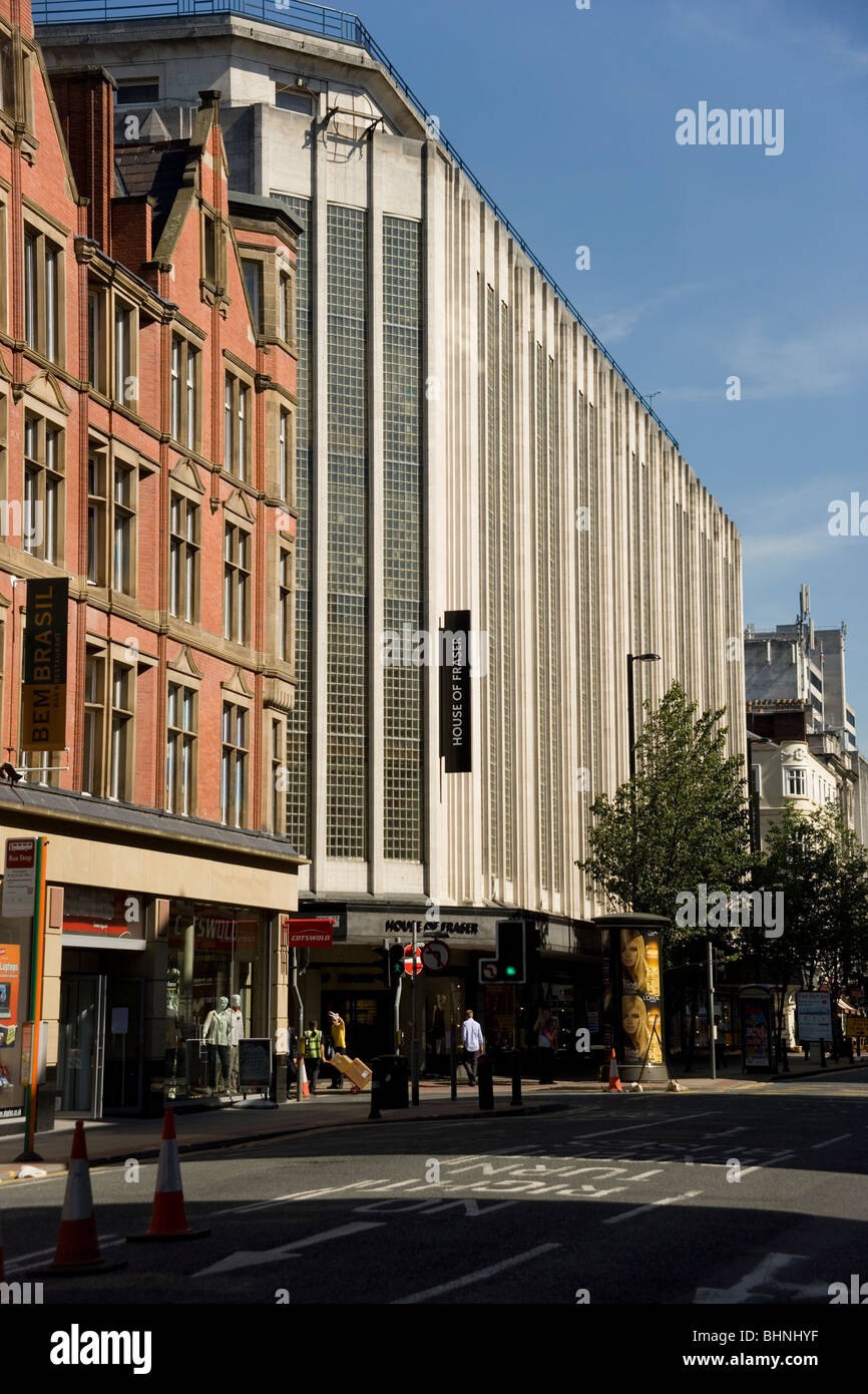 House of Fraser speichern die alten Kendal Milne am Deansgate, Manchester Stockfoto