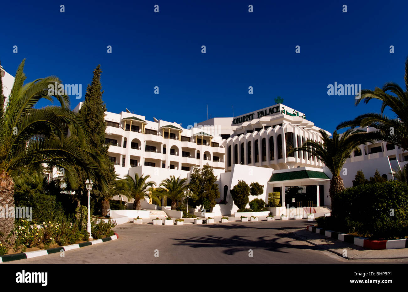 Exklusive Orient Palace Hotel in Sousse Tunesien Afrika Stockfoto